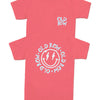 Old Row - Smiley Face 2.0 Pocket Tee - Coral