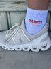 Saints Custom Embroidered Game Day Socks