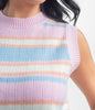 Southern Shirt Co. - Couch To Cabana Knit Tank - Coastal Crush