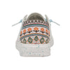 Hey Dude "Wendy Aztec-White " Shoe
