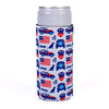 Jeep Patriotic Pups Slim Can Holder