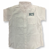 Hamilton Girl's Fit  White Oxford Short Sleeve-