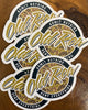 Old Row Camo Circle LOGO Sticker 5-Pack