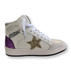 Dream -"High Top_ Purple Glitter