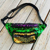 Nolaverse Mardi Gras Sequin Fanny Pack