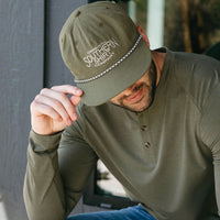 Southern Shirt Ripstop 5 Panel Snapback - Cedar