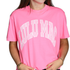 LuLu Mac Polka Dot Tee S/S - Pink