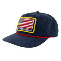 Over Under "Old Glory" Rope Hat