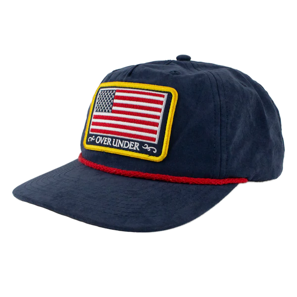 Over Under "Old Glory" Rope Hat