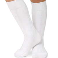 Jefferies Socks Classic Cable Knee High Socks 1 Pair