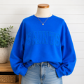 SAINTS - Raw Edge Stich Sweatshirt