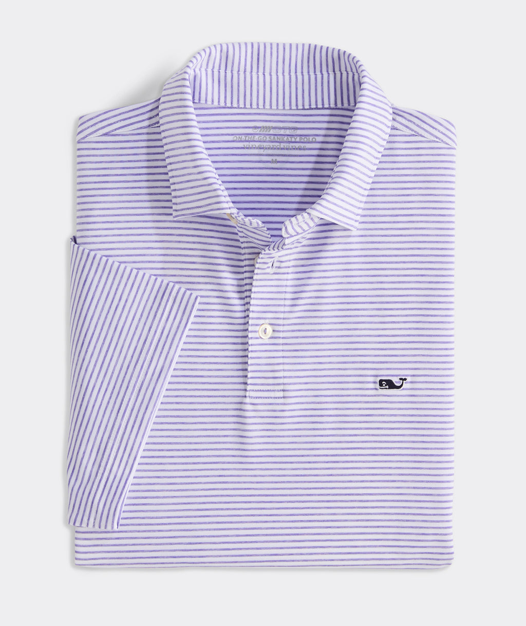 Vineyard Vines - Bradley Stripe Sankaty Polo