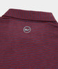 Vineyard Vines - Bradley Stripe Sankaty Performance Polo - Crimson/Navy