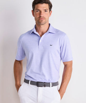 Vineyard Vines - St Jean Stripe Sankaty Performance Polo