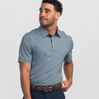 Southern Shirt Gameday Printed Polo- Navy