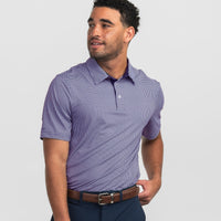 Southern Shirt Gameday Printed Polo-Purple