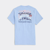 Vineyard Vines - Lighthouse Wakes Short-Sleeve Pocket Tee