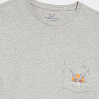 Fishing Skeletons Short-Sleeve Pocket Tee