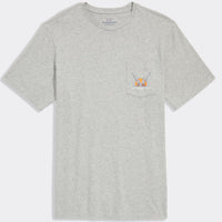 Fishing Skeletons Short-Sleeve Pocket Tee
