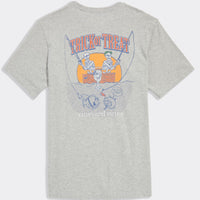 Fishing Skeletons Short-Sleeve Pocket Tee