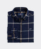 Vineyard Vines Flannel Plaid Shirt - Nautical Navy