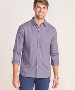 Vineyard Vines - OTG Brushed Twill Shirt - Crimson Plaid