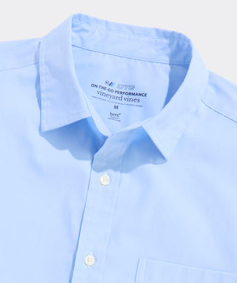 Vineyard Vines - Performance Cotton Breakwater Solid Long-Sleeve Shirt