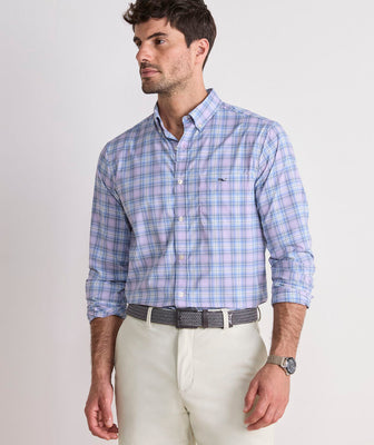 Vineyard Vines - Binnacle Plaid Featherweight Performance Shirt