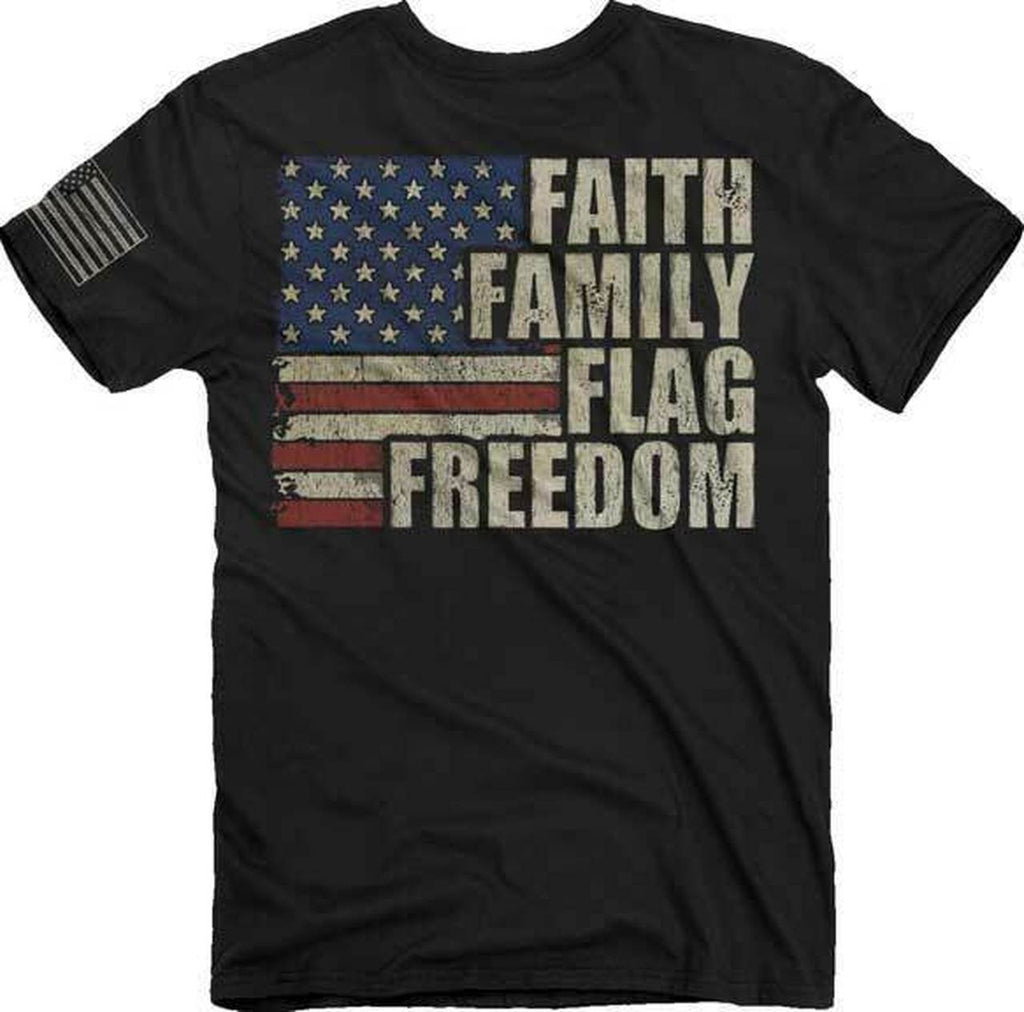 Buck Wear - Fundamentals Faith Family Flag Freedom T-Shirt