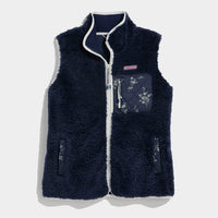 Vineyard Vines - Mixed Print Fleece Vest