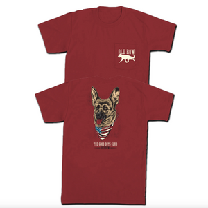 Old Row - Good Boys Club German Shepard Pocket Tee