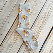 LSU Sailor Mike Sock - Grey