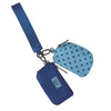 Lulu Mac Wristlets - Blue/Navy Dots