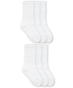 Jefferies Socks School Uniform Smooth Toe Sport Crew Socks 6 Pair Pack