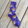 LSU Sailor Mike Sock - Purple