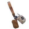 Lulu Mac Double Pouch Wristlets - Darkbrown and Camo