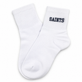 Saints Custom Embroidered Game Day Socks