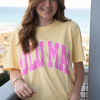 Lulu Mac Stripe S/S Tee: Butter