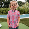Burlebo - Youth Polo - American Flag Print