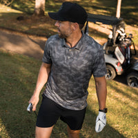Bulebo - Performance Polo - Stone Camo