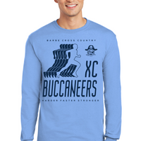 Barbe XC Bucs - LS - Columbia Blue