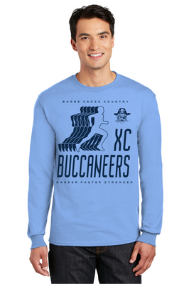 Barbe XC Bucs - LS - Columbia Blue