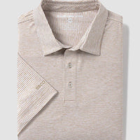 Southern Shirt Co. - Heather Madison Stripe Polo - Bourbon