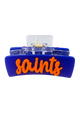Saints Hair Claw Clips
