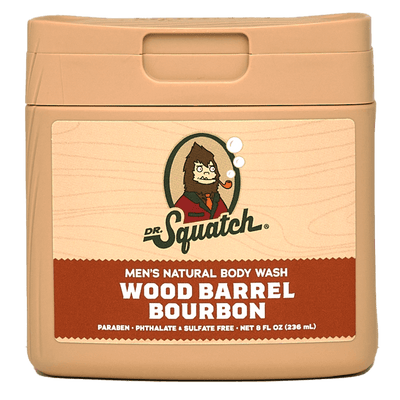 Dr. Squatch Body Wash - Wood Barrel Bourbon