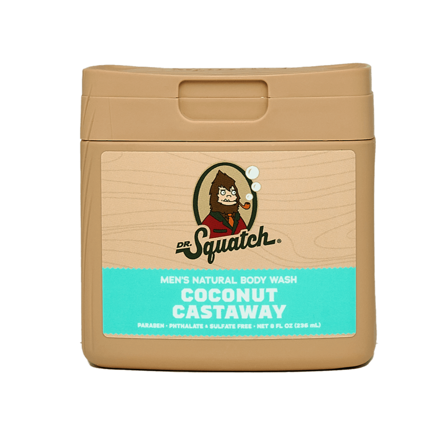 Dr. Squatch Body Wash - Coconut Castaway