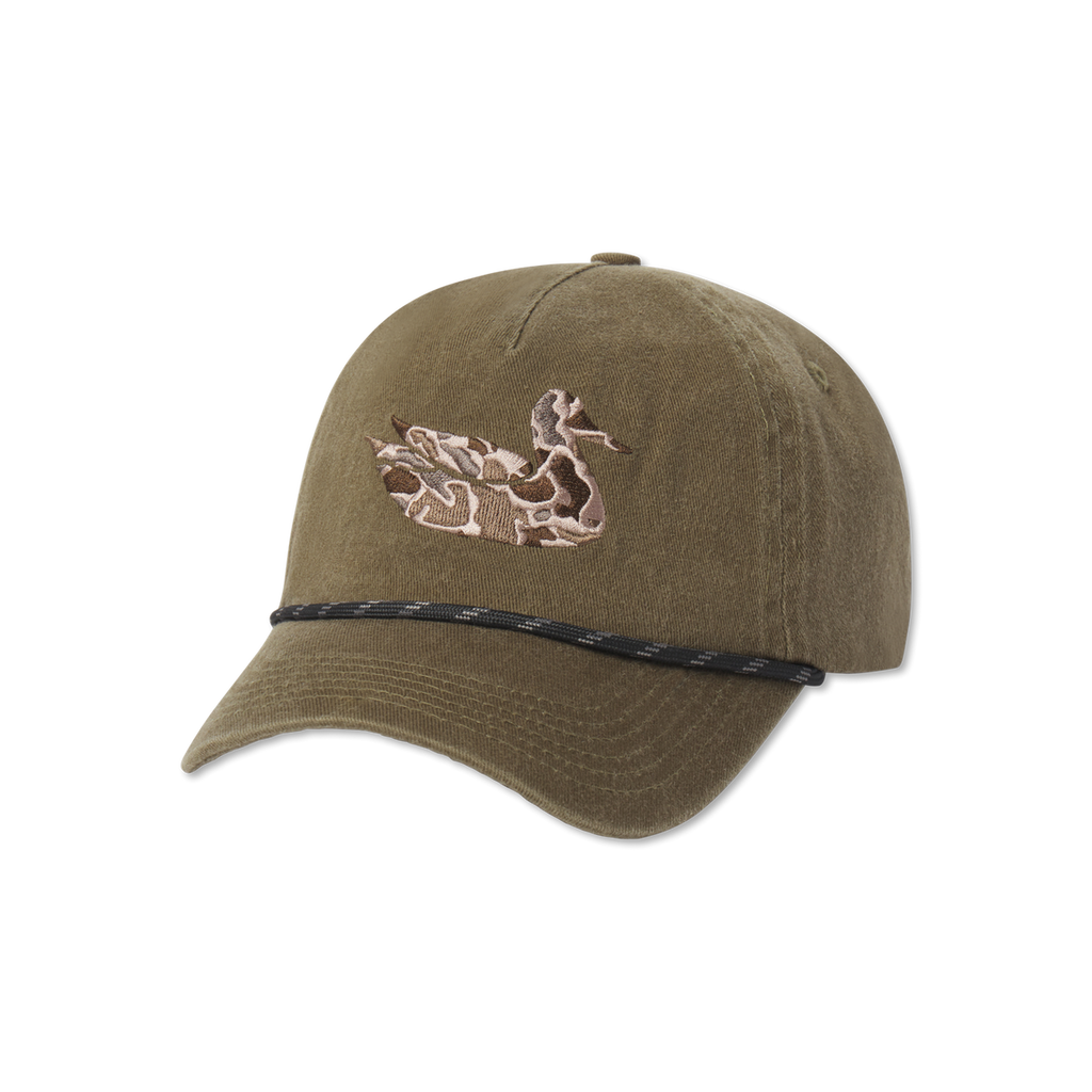 Southern Marsh Ensenada Rope Hat - Camo Duck