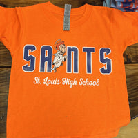 Orange Saints "Angel" Short Sleeve T-Shirt