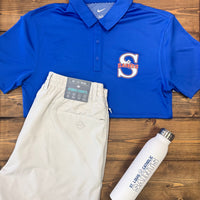 "Sports Logo" Nike Royal Blue Polo - SLC Spirit