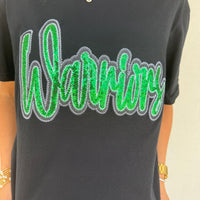 REAL Sequin "Warriors" T-Shirt S/S